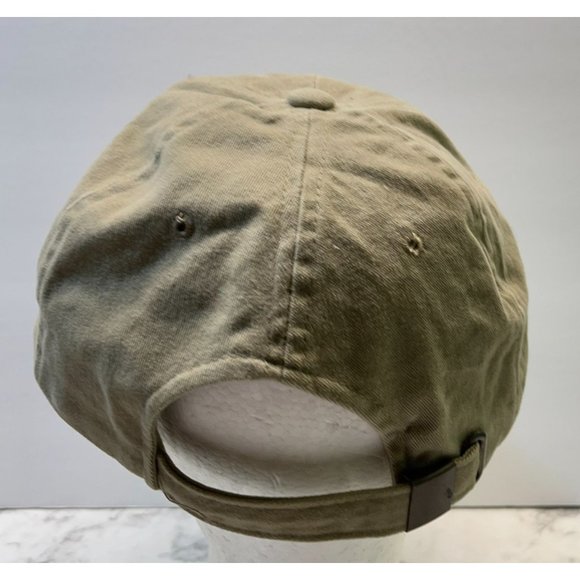 Adventure Outfitters Strapback Hat Tan Mountain Logo Since 1950 - Picture 3 of 9